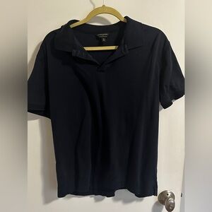 Men’s navy polo